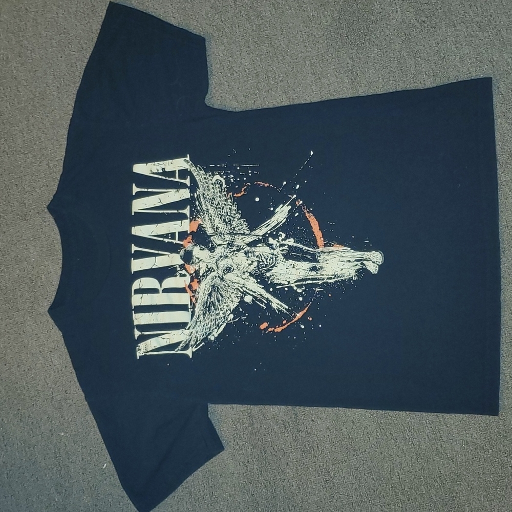 Nirvana mens graphic tee